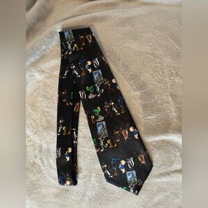 Vintage 1997 Looney Tunes Stamp Collection Tie